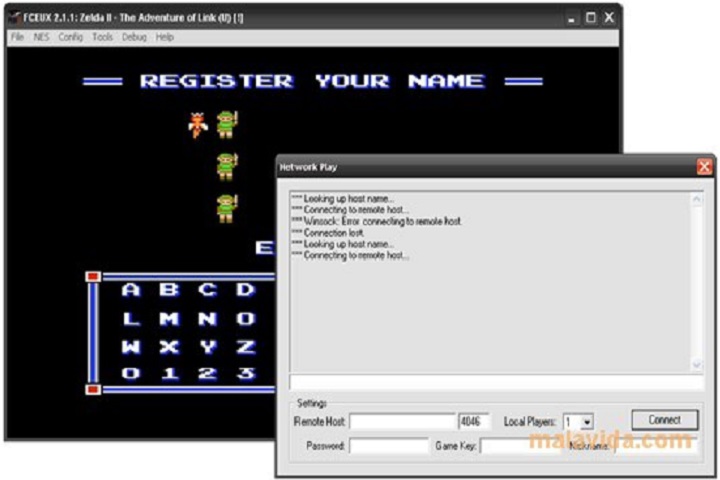 fceux emulator screenshot